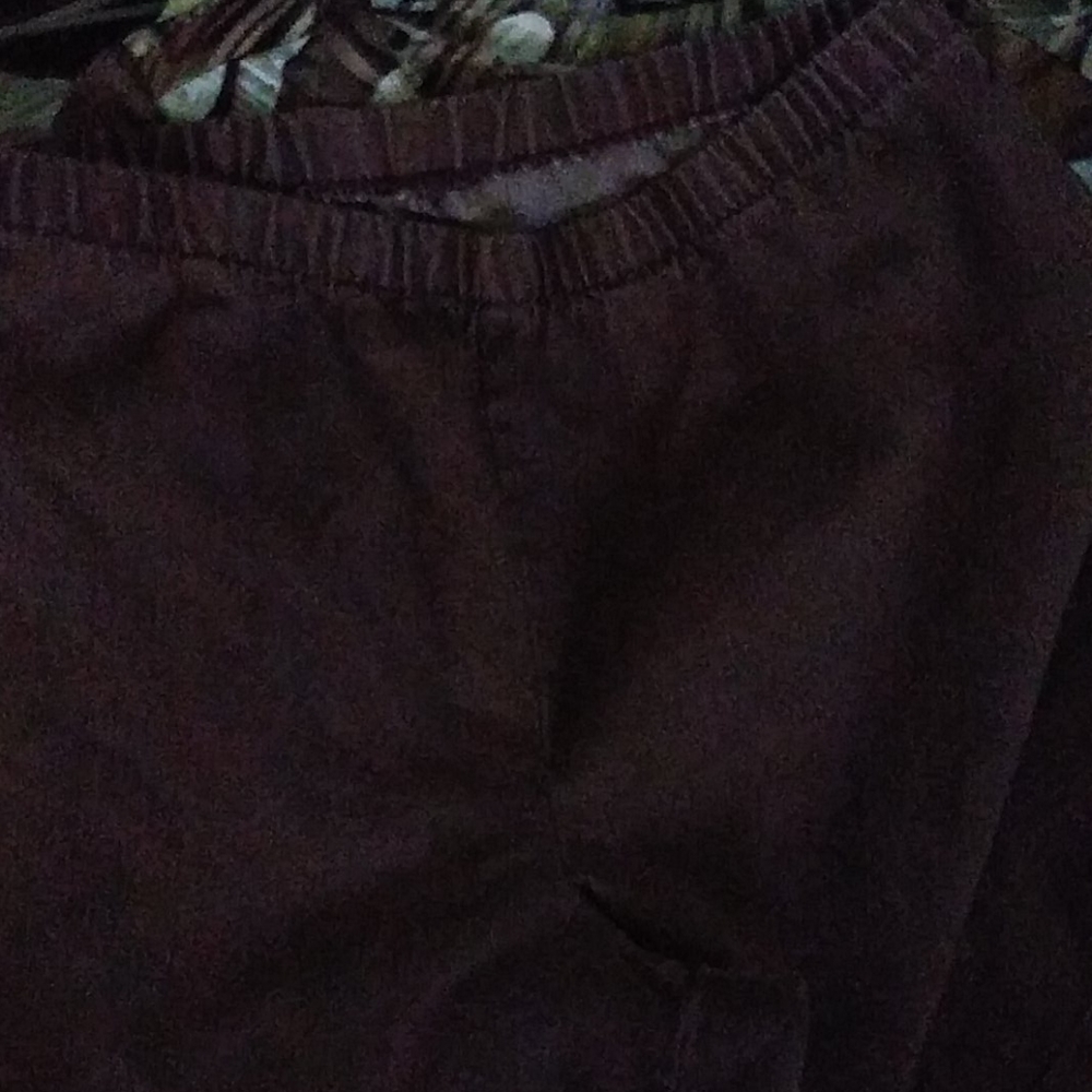 22W JMS Women brown denim? Stretch Pants